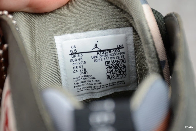 Bmlin Shoes Patta Jordan AT3375-100 Air 7 x Icicle 0809